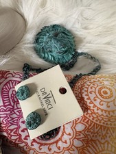 Jasmine Lane Da Vinci Elephant Jewelry Lot Bracelets Earrings Rings Metal Resin