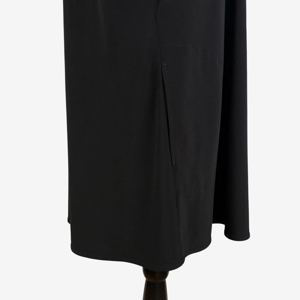 Top túnica acampanada manga abullonada negra Joseph Ribkoff talla 14 estilo EE. UU. Nº 2333117 Foto 4 de 4