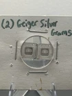 🔥🔥(2) 1 GRAM SEQUENTIAL SERIAL #'d GEIGER PREMIUM SILVER BARS🔥🔥
