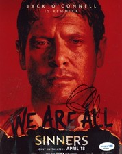 Jack O'Connell Sinners Autographed Signed 8x10 Photo ACOA