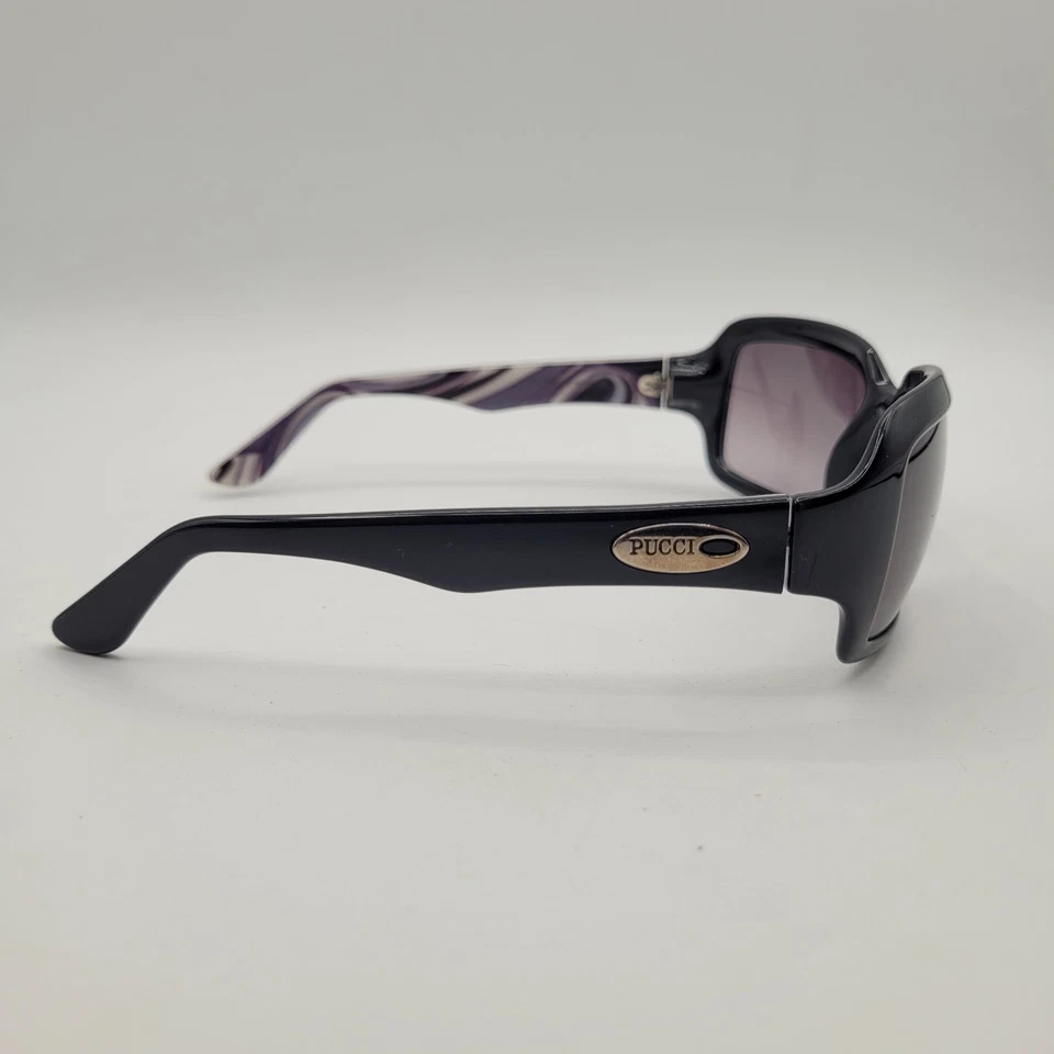 Gafas de sol Pucci para mujer con inserción fría montura negra Foto 4 de 4