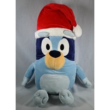 Dan Dee Bluey Jumbo Plush 36 Inch Santa Hat Gold Star Holiday Edition MPN 95511