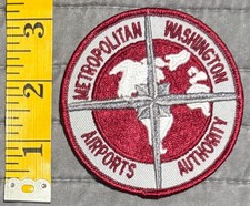 Obsolete Vintage Metropolitan Washington DC Area Airports Authority Patch