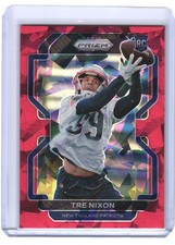 2021 Tre Nixon Prizm Red Ice Prizm RC #428 (H1380) $6 MAX SHIP
