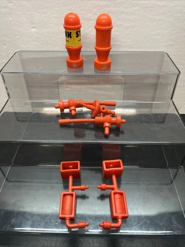 TMNT Party Wagon Parts Vintage Ninja Turtle Van Side Mirrors Gun Radar W17