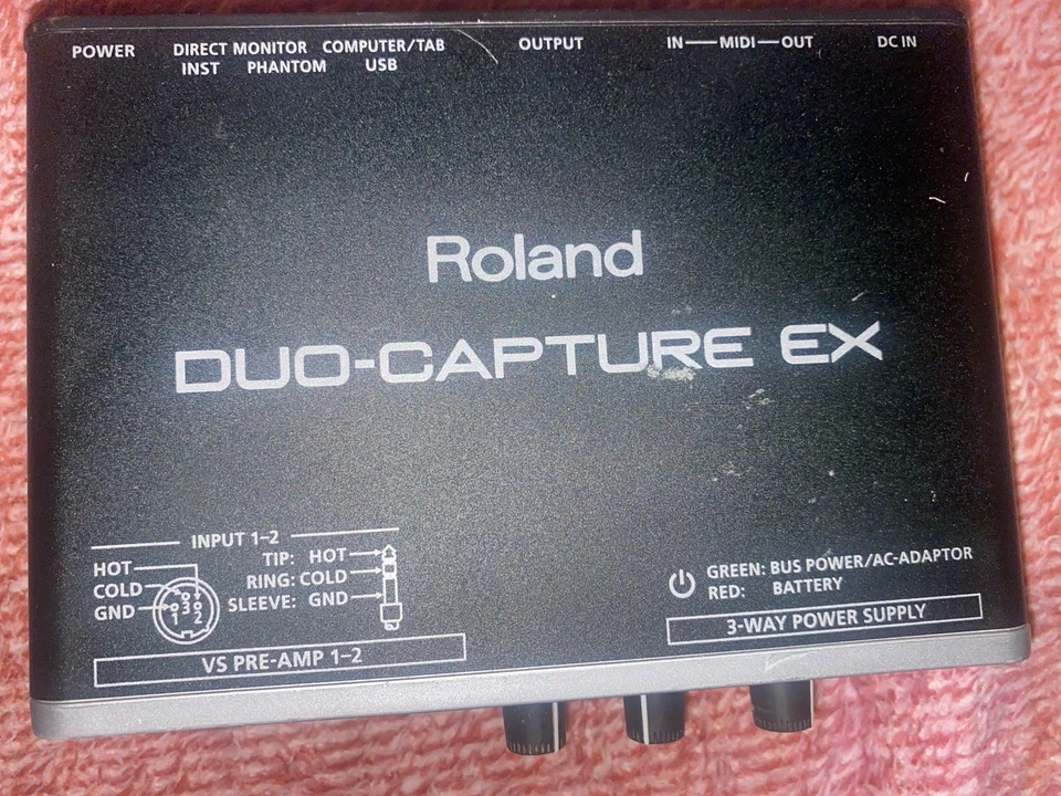 Roland Duo-Capture EX – USB Audio Interface (24-bit digital) - Bild 2 von 4