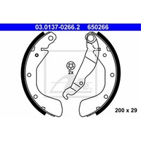ATE Bremsbackensatz Bremsbacken Hinten FüR Opel Corsa B 73_ 78_ 79_ Astra F