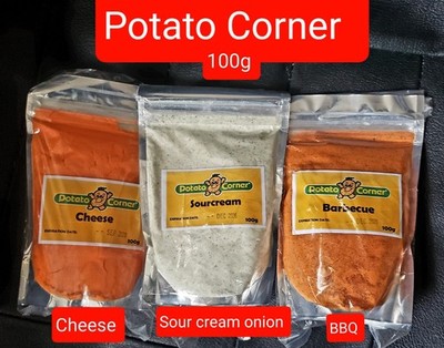 POTATO CORNER TRIO-Cheese Sour  Cream BBQ.100g/pack FREE SHIPPING USA