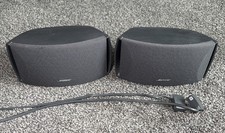 2 Bose Gemstone Speakers AV321 3-2-1 GS/GSX Cinemate Series W/ Cables