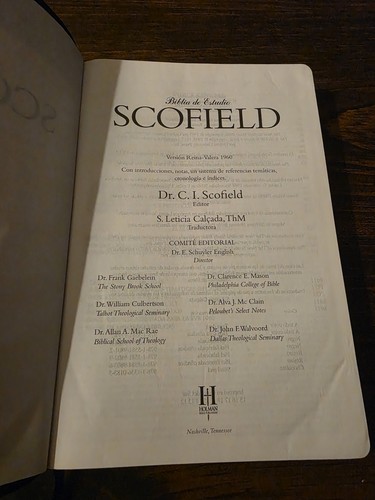 Kunstleder Biblia De Estudio Scofield Version Reina-Valera 1960 Holman 2001 - Bild 8 von 13