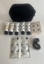 10 PCS SEEN Travel Set: Hair Mask, Serum, Shampoo/Conditioner, Hair Tie, Pouch