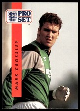 Mark Crossley 1990-91 Pro Set English League #176 Nottingham Forest Soccer READ
