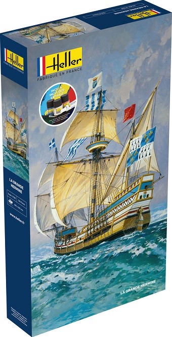 Bright 56841 - 1:150 Starter Kit La Grande Hermine - New