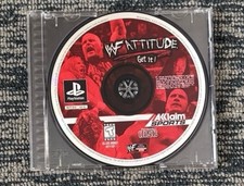 WWF Attitude Sony PlayStation 1 PS1 1999
