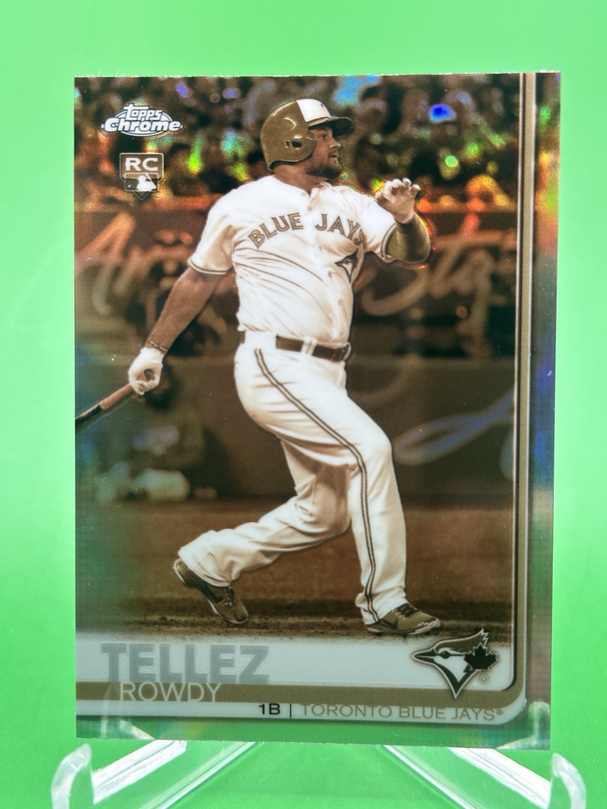 ROWDY TELLEZ 2019 Topps Chrome SEPIA REFRACTOR RC #2 - NM/MT