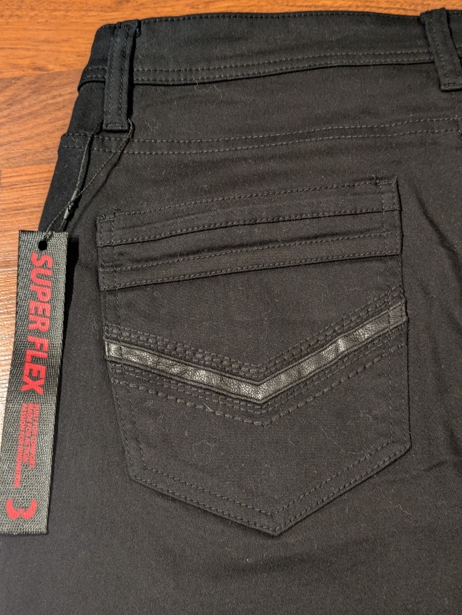Nick Danger Slim Fit Black Jeans Men's 34x30 Supreme Flex Stretch