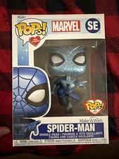 Funko Pop! Figura Vinilo Make-A-Wish Spider-Man Metallic SE