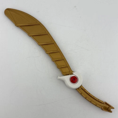 VTG Power Rangers Tigerzord Sword MMPR 1994 White Part Tail Gold Red Orb 90s Toy