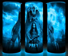 Glow in the Dark Prey 2022 Feral Predator and Naru Cup Mug Tumbler 20oz
