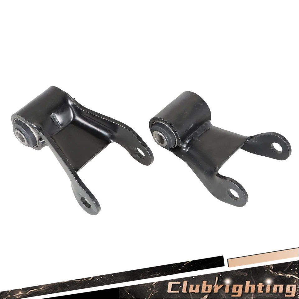 2x Kit de reparación de grilletes de resorte de hoja trasera para camioneta Chevy C/K GMC 722-006 Foto 3 de 4