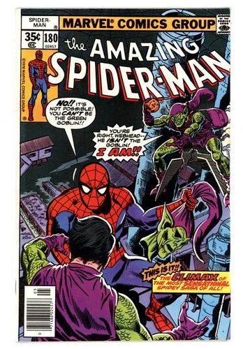 Amazing Spider-Man #180 VF+ 8.5 1978  Ross Andru Cover
