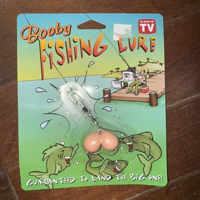 NEW Sealed Vtg 1998 Booby Fishing Lure Gag Gift As Seen On TV Pipedream Products