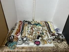 Vintage, Very Large Lot of Costume Jewelry. Some Name Brands. See Description