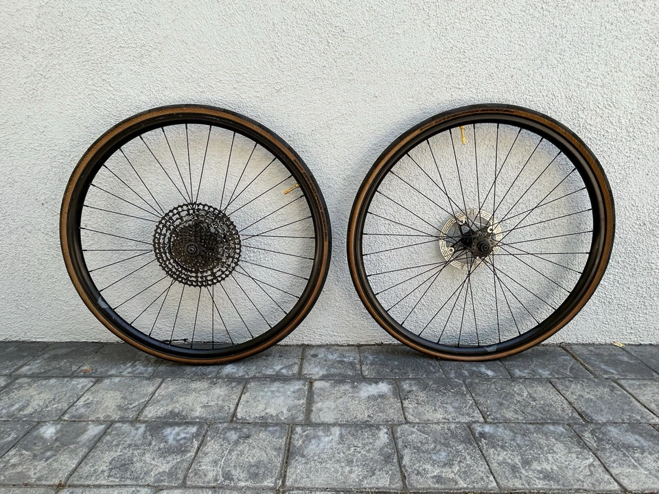 650c 铝制车轮(Alex 轮辋)无内胎就绪 + 欧陆 GP5000 STR — 第 2/4 张图片