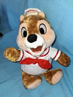 Disney Cruise Line Chip Stuffed Animals Plush Bean Bag Dolls 10  (Chip & Dale)