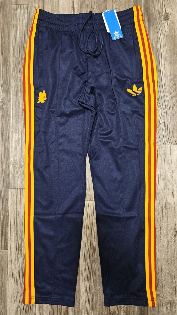 AS Roma92 adidas Barilla ジャージ ネイビー Adidas AS Roma Barilla Bring Back 1993 Track Pants Navy Men's Size
