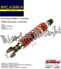 21301 - Carbon Rear Shock Adjustable 50 Piaggio NRG MC2 Extreme