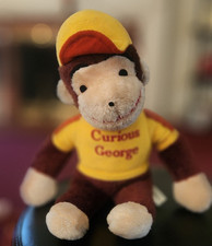 Vintage Curious George Knickerbocker Plush No Tags