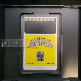 Double Dungeons TurboGrafx-16 Authentic CIB Manual Tested Working