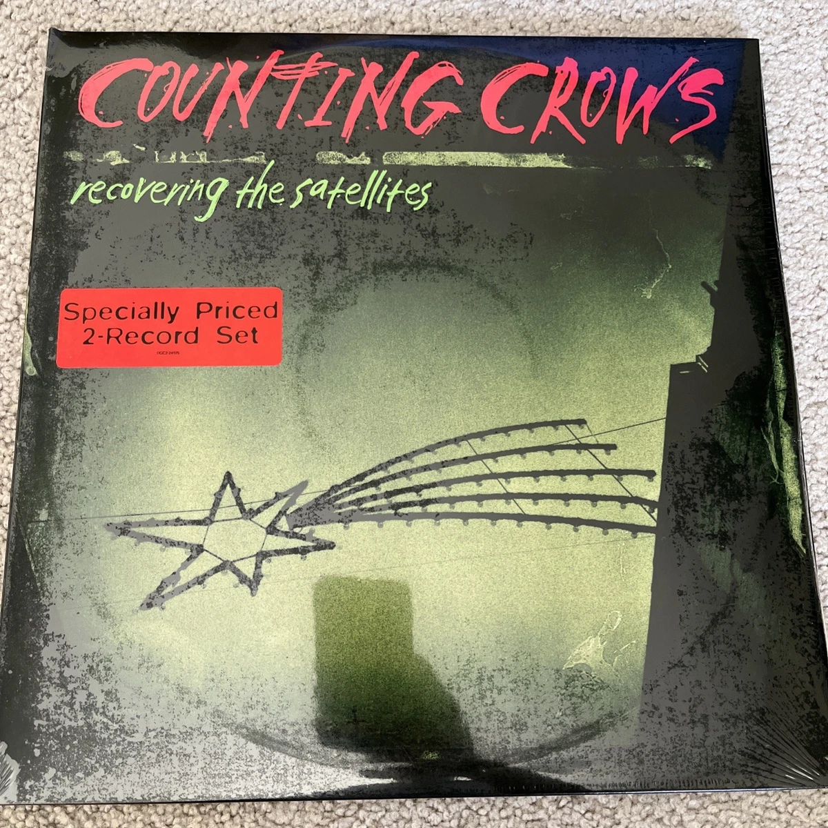Counting Crows Recovering the Satellites Vinyl LP NEW SEALED 1996