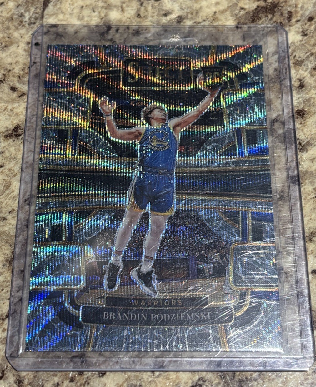2023-24 Panini Select - Concourse Brandin Podziemski #93 Elephant Prizm (RC)