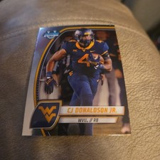 CJ Donaldson Jr. Rookie 2024 Bowman Chrome University Card #43 West Virginia