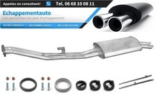 BMW 3 E30 320 325e 325iX (1985-1993) Échappement Silencieux arrière