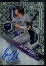 2018 Bowman High Tek Prospects Auto Ryan Vilade #PHT-RV Auto