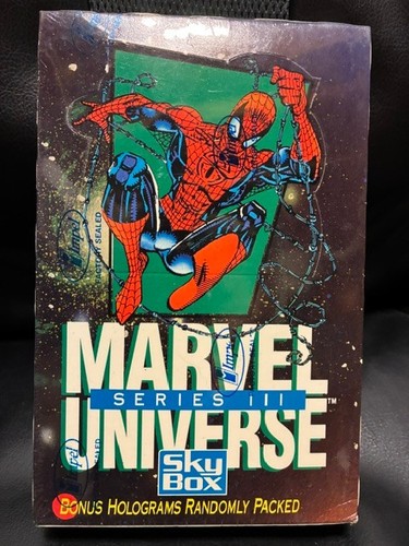 Sealed Box Marvel 1992 Universe card