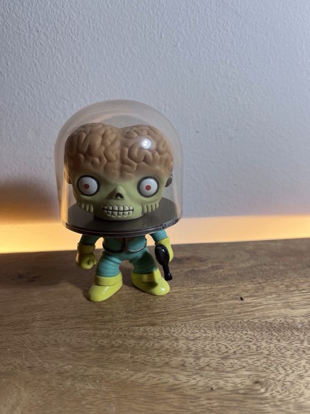 Mars Attacks Martian Funko Pop #1 Out Of The Box EXTREMELY RARE VAULTED