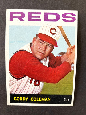 1964 Topps Baseball. #577 Gordy Coleman, Reds, High Number, EX++, Beauty