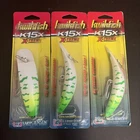 Lot of Three (3) LUHR JENSEN KWIKFISH K15X Lucky Charm