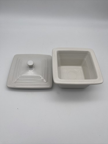 Fiestaware White Belk Box Bowl Fiesta HLC Homer Laughlin WV USA @@@@@@@@@@@@@@@@ - Picture 6 of 12