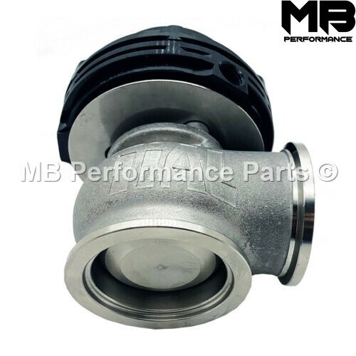 Black Tial MVS Style 38mm V-Band External Wastegate For Turbo Glanza Skyline - Picture 7 of 14