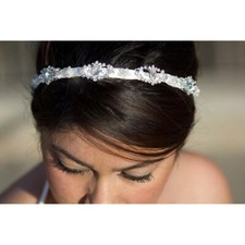 Crystal Glam Ribbon Headband