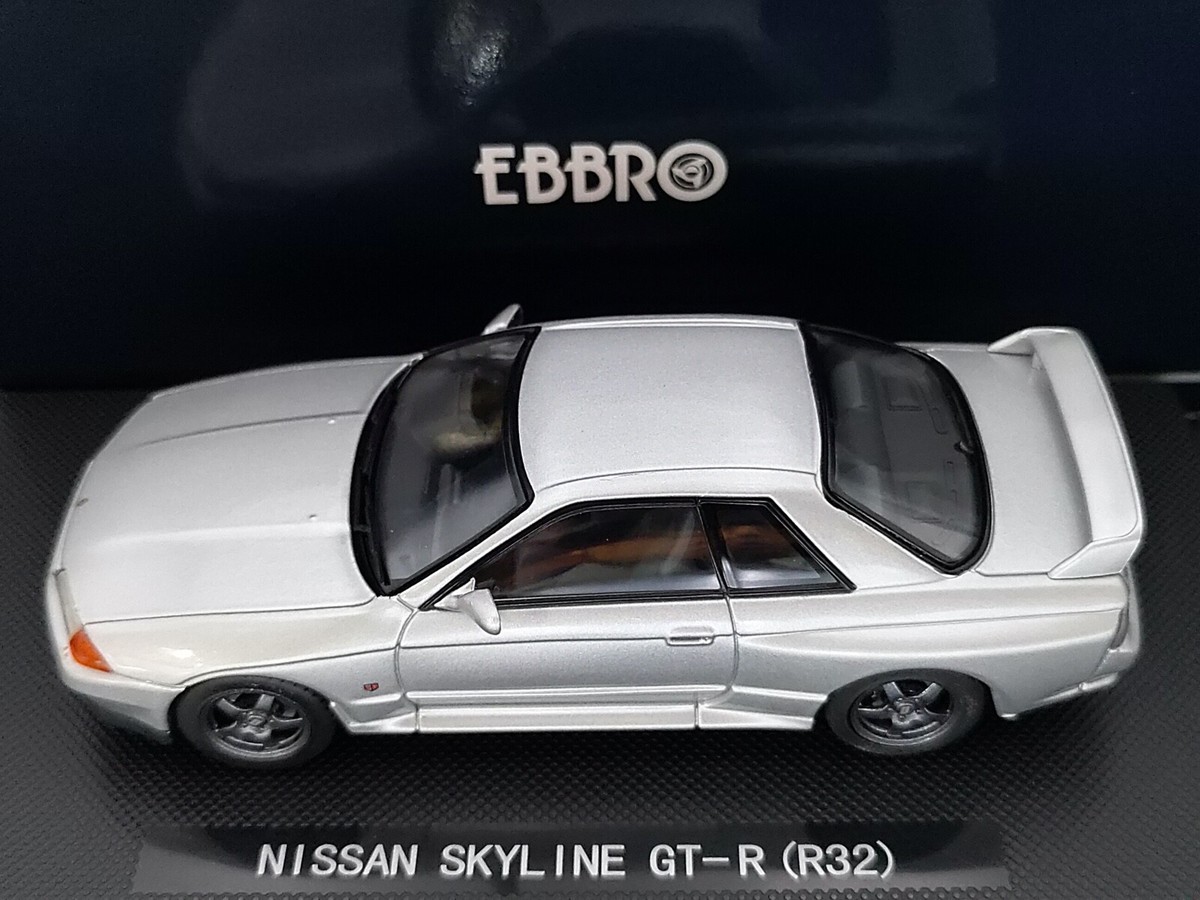 エブロNISSAN SKYLINE GT-R(R32) Ebbro 1:43 Nissan Skyline GT-R (R32) #2 Winner Fuji JGTC