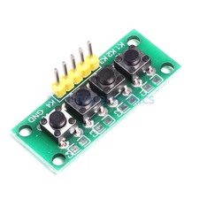 5Pin 1x4 4 Keys Button Keypad Keyboard Breadboard Module for Arduino DIY
