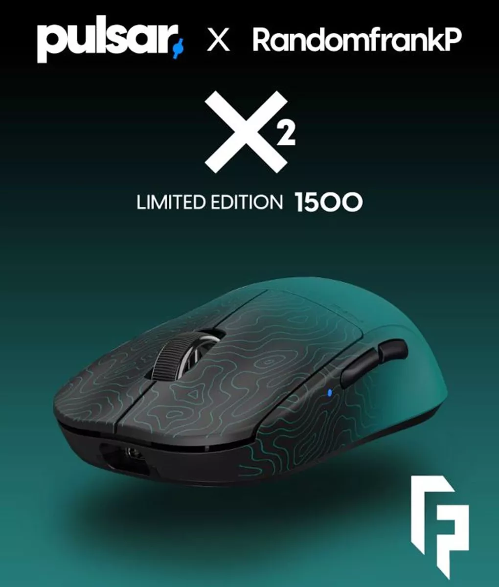 Pulsar X2 Randomfrankp/Boardzy Edition Light Wireless Professional Gaming Mouse