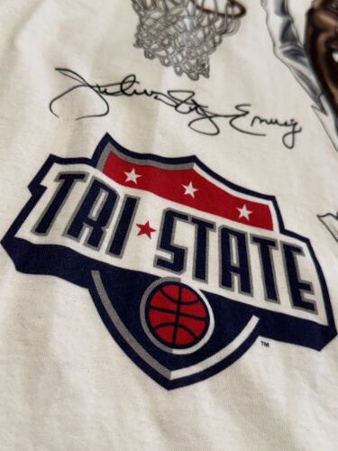 Julius “Dr. J” Erving Big 3 White Graphic T-Shirt - Tri-State Men’s Size XL - Picture 6 of 9