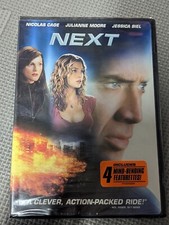 Next (DVD, 2007) Nicolas Cage Jessica Biel NEW/SEALED 